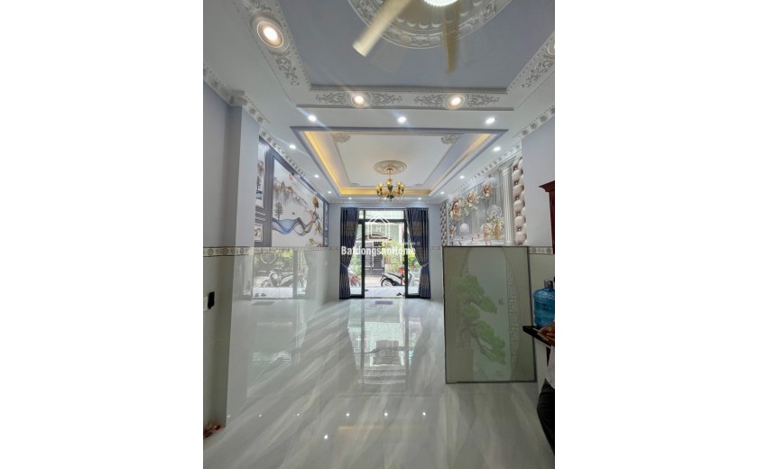 NHÀ 1/ GÒ XOÀI, HẺM XE HƠI THÔNG, 46M2, 4 TẦNG GIÁ NHỈNH 5 TỶ